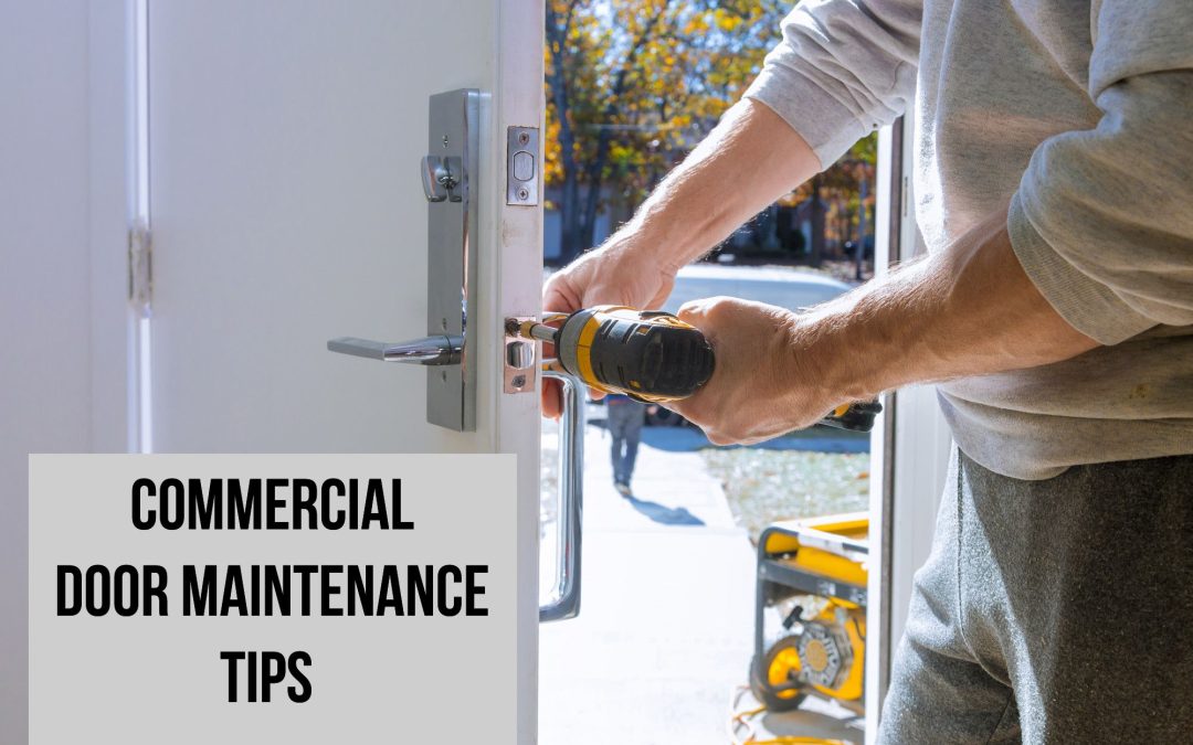 Commercial door maintenance